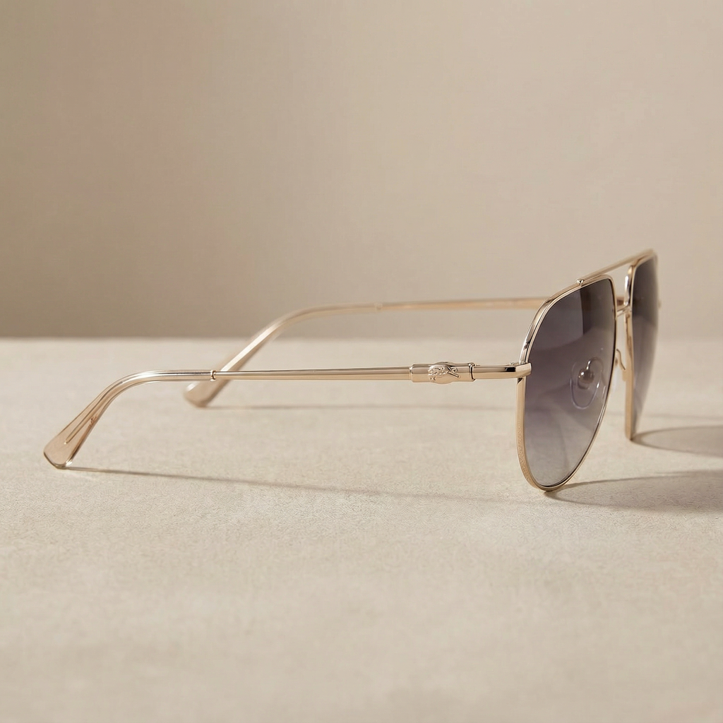Longchamp Aviator Gold · Elegancia parisina atemporal